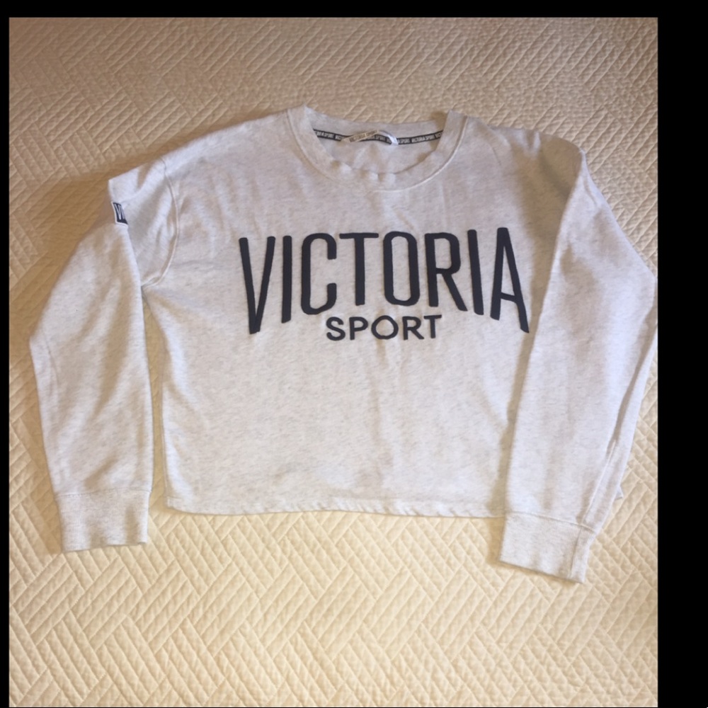 Victoria Secret Cropped Crew Neck - Picture 1 of 4